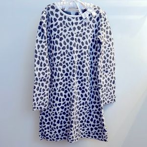 NWOT Janie and Jack Girls Giraffe Print Sweater Dress
